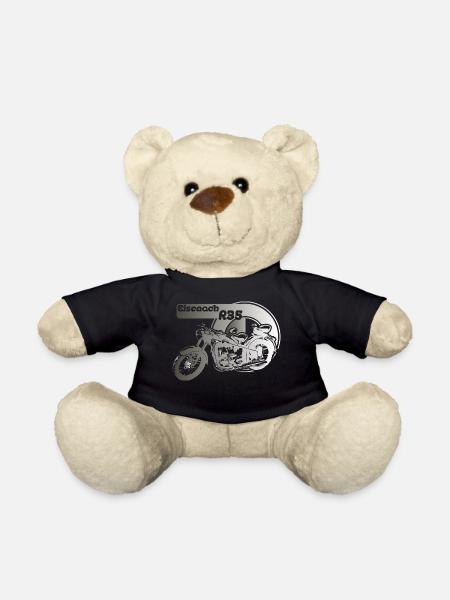 DDR Motorrad EMW R35 Logo - Teddy - Schwarz