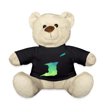 Trinidad and Tobago - Teddy Bear - black - Front