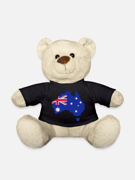 Australia - Teddy Bear - black