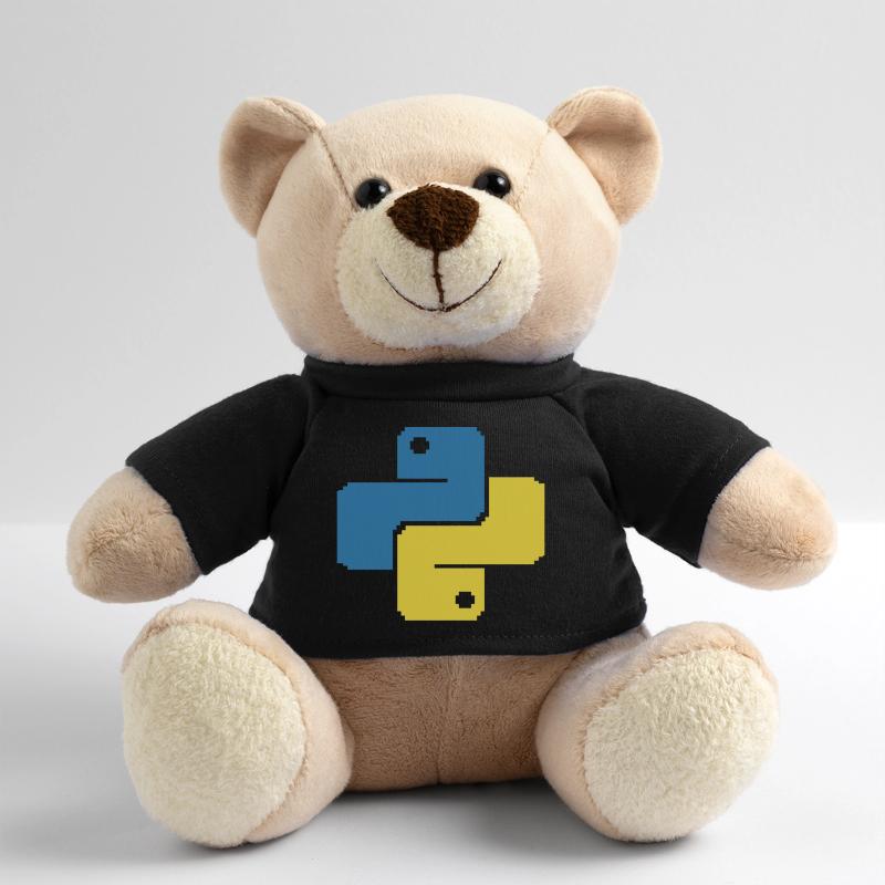 Python Pixelart Teddy