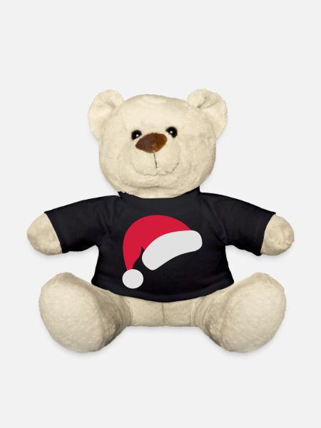 Weihnachten - Teddy - Schwarz