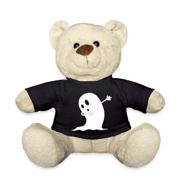 Dab Dance Gespenst I Halloween I Dabbing - Teddy - Schwarz - Vorne