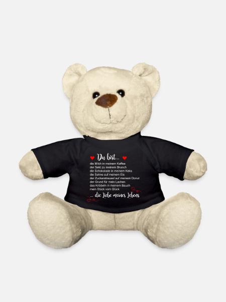 The love of my life | Teddy | by ilmioo - Teddy Bear - black