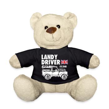 Landy Driver - Teddy Bear - black - Front