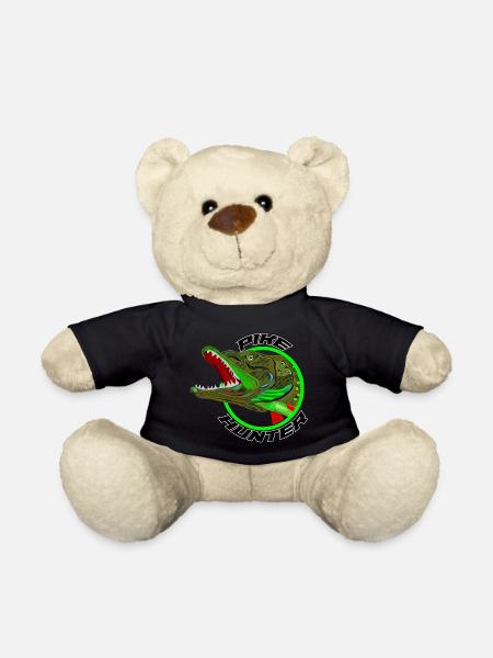 Pike hunter - Teddy Bear - black
