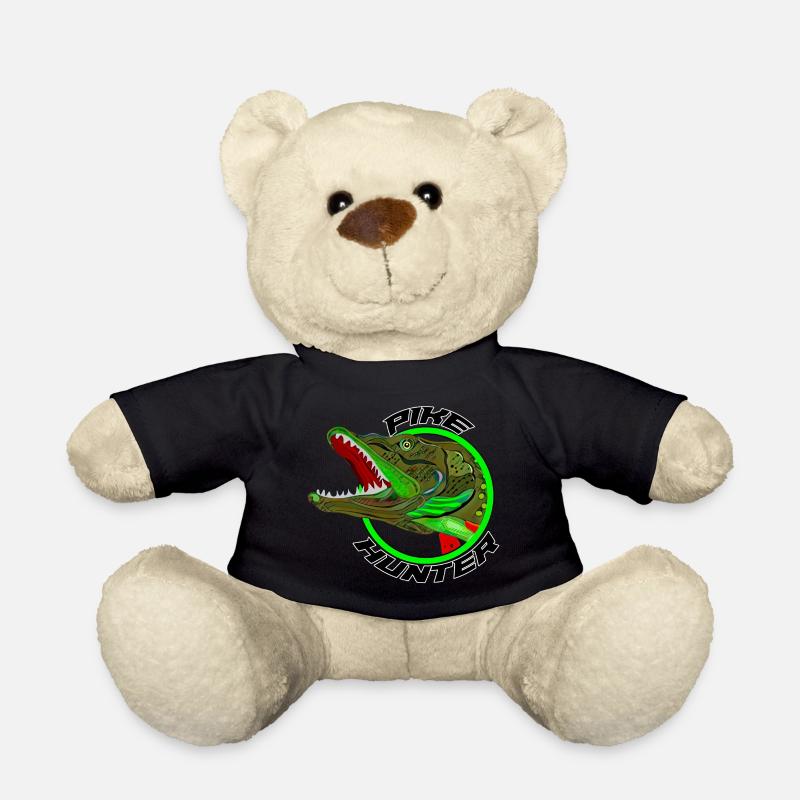 Pike hunter - Teddy Bear - black