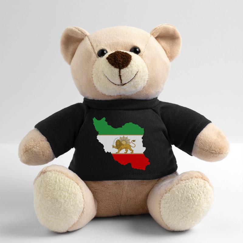 Drapeau iran Lion et Soleil - شیر خورشید پرچم Nounours