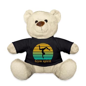 Gym spirit - Nounours - noir - Devant