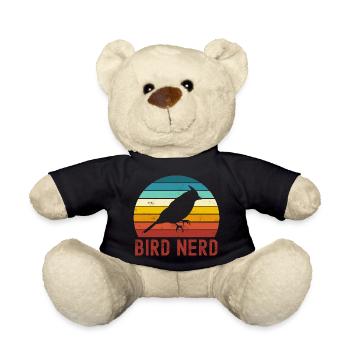 Vogel Vögel - Teddy - Schwarz - Vorne