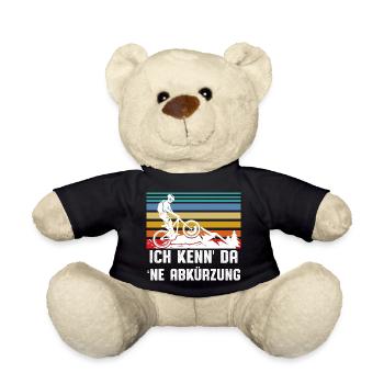 Ich kenn da ne Abkürzung - Teddy - Schwarz - Vorne