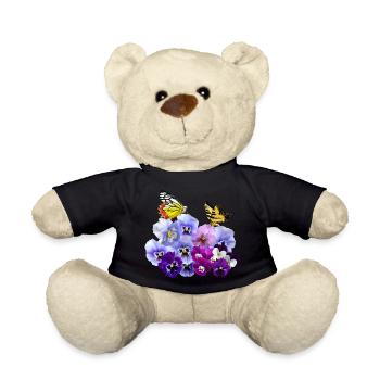 Belle-mère avec papillons jaunes - Nounours - noir - Devant