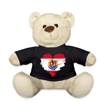 French Polynesia - Teddy Bear - black - Front