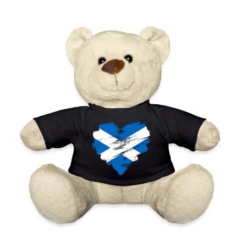 Schottland - Teddy - Schwarz - Vorne