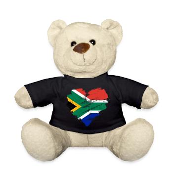South Africa - Teddy Bear - black - Front