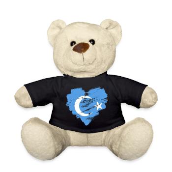 Ouïghours - Nounours - noir - Devant