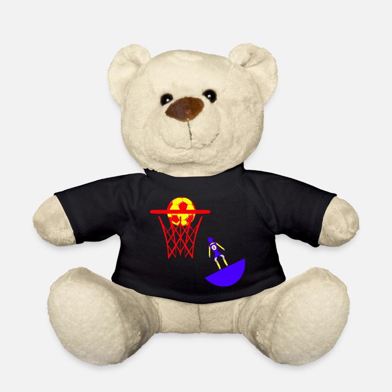 Subbuteo basketball basket basket - Teddy Bear - black