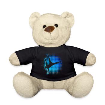 Break Dance Hip Hop Breakdance Homme Bboy - Nounours - noir - Devant