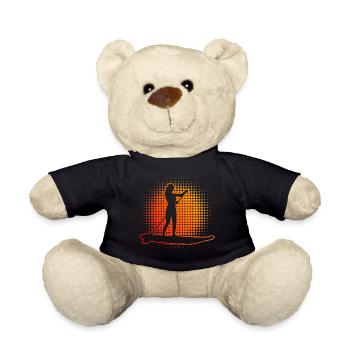 Standup Paddleboard Standup Paddle Men - Teddy Bear - black - Front