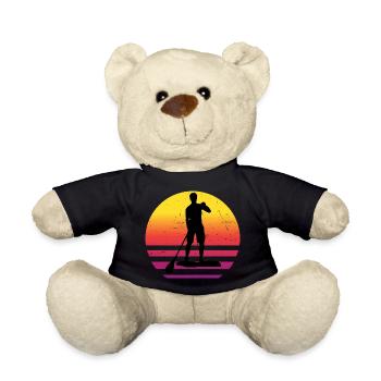 Stand up Paddling Board Sup Men's Standup Paddle - Teddy Bear - black - Front