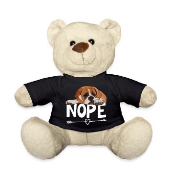 Boxer Dog Nope - Nounours - noir - Devant
