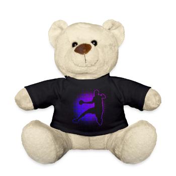 Handball Handballspielen Herren Damen Handballspie - Teddy - Schwarz - Vorne