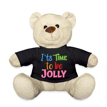 jolly's time - Teddy Bear - black - Front