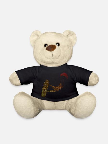 Damen Kiten Kitesurfing Herren Kitesurfer - Teddy - Schwarz