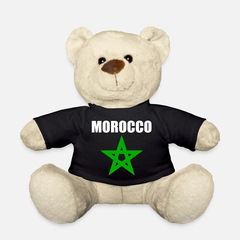 Morocco - Teddy Bear - black