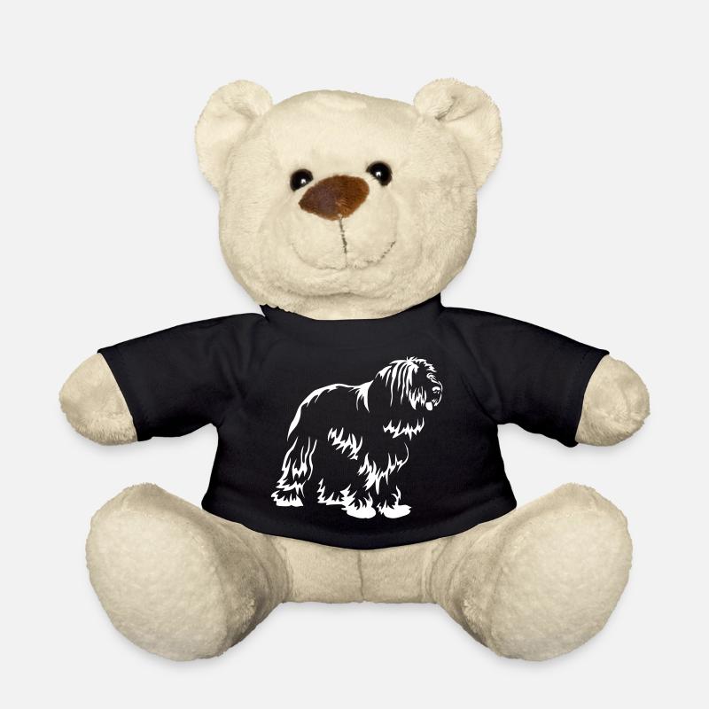 Bearded Collie "Black Edition" - Teddy - Schwarz