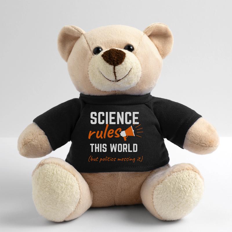 Science Rules This World Teddy Bear