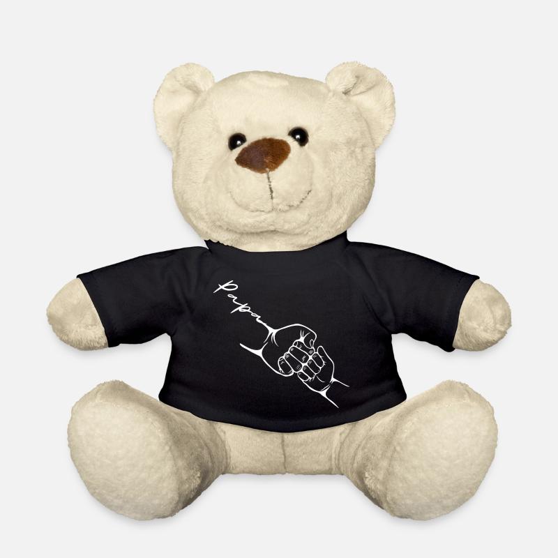 ensemble pere et fils bébé vetement assorti - Nounours - noir