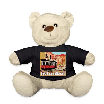 Istanbul - Teddy Bear - black - Front