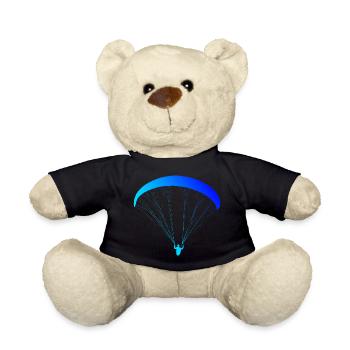 Paragliding Paragliding Men Women - Teddy Bear - black - Front