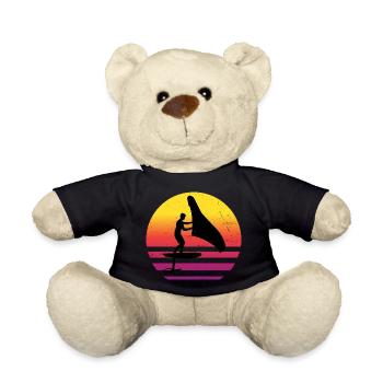 Wingfoil hydrofoil wingsurf hommes wingsurf - Nounours - noir - Devant