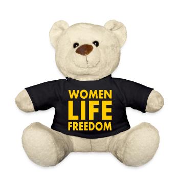 Women life freedom - Teddy - Schwarz - Vorne