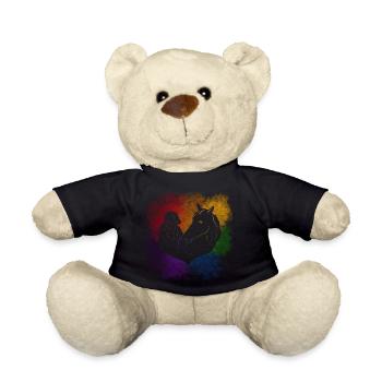 Schattenreiter Rauchfarben - Teddy - Schwarz - Vorne
