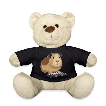 Hamster Musicien Musique Clavier - Nounours - noir - Devant