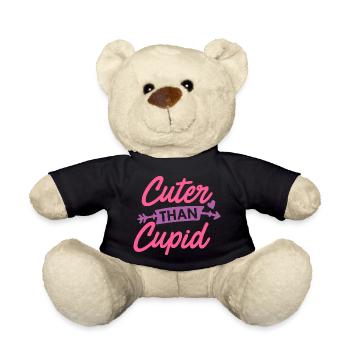 Plus mignon que Cupidon - Nounours - noir - Devant