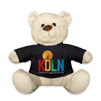 Köln Fahrradsonne Logo - Teddy - Schwarz - Vorne