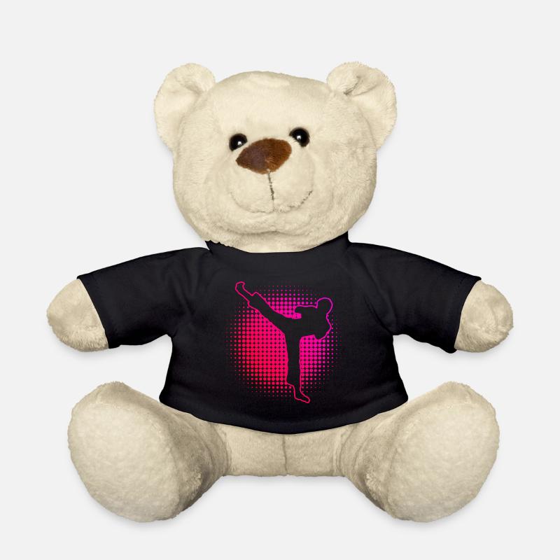 Boxing Kickboxen Kickbox Kickboxing Boxen - Teddy - Schwarz