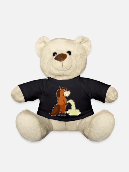 Pferd Toilette - Teddy - Schwarz