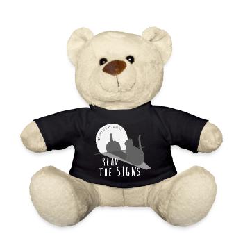 It's not hard to read the signs - Teddy - Schwarz - Vorne