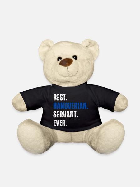 ! Meilleur serviteur hanovrien de tous les temps - Nounours - noir