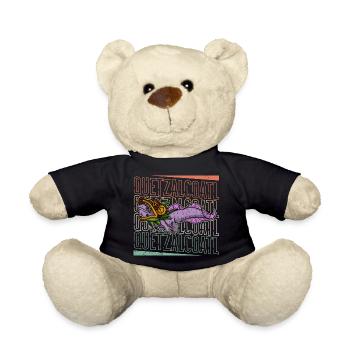 Quetzalcoatl Axolotl Mexique Divinité Aztèque - Nounours - noir - Devant