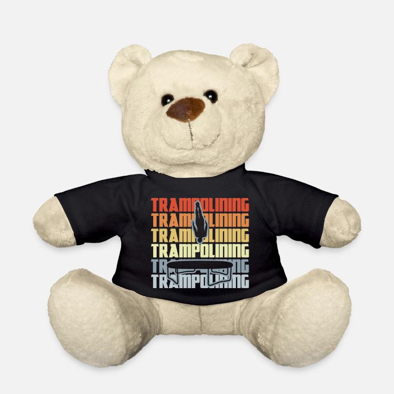 Vintage Trampolinspringen - Teddy - Schwarz