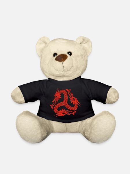 Keltische Rote Hydra - Teddy - Schwarz