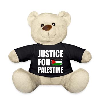Justice for palestine - Nounours - noir - Devant