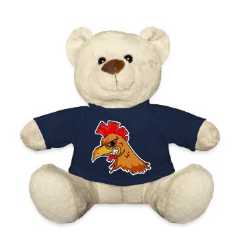 Huhn Kopf - Teddy - French Navy - Vorne