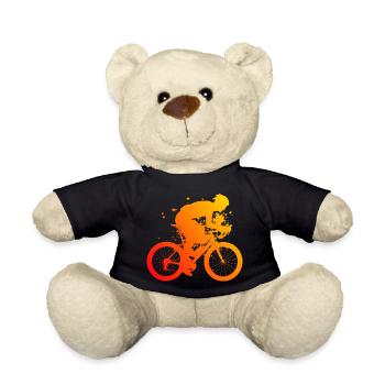 Road Cyclist Road Bike Road Bike Road Bike Road Bike - Teddy Bear - black - Front