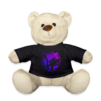 Taucher Scuba Diver Plongée Tauchen Plongée en apnée - Nounours - noir - Devant